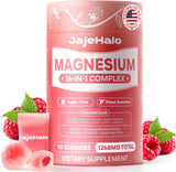 Gominolas Jajehalo Magnesio Complejo, sabor frambuesa, envase práctico para relajación diaria.