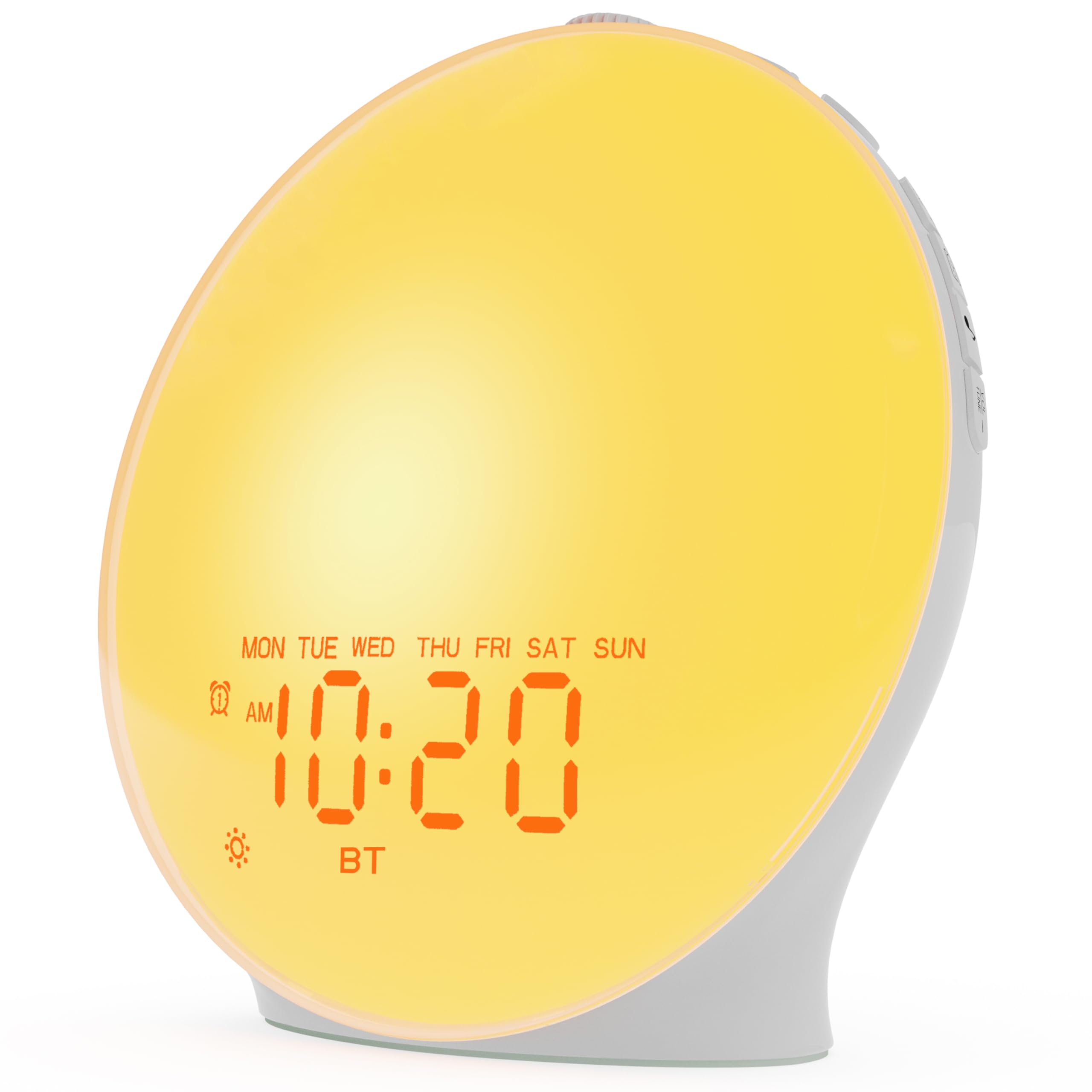 JALL Despertador amanecer con luz suave para despertar gradual.
