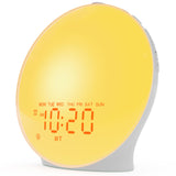 JALL Despertador amanecer con luz suave para despertar gradual.