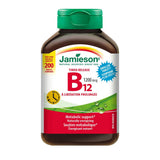 Jamieson B12 1200 mcg, tabletas de alta potencia, energía sostenida para el día