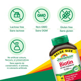 Jamieson Biotina 10,000 mcg uso diario recomendado
