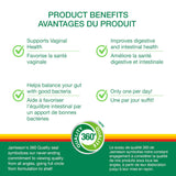 Jamieson cápsulas vegetales, 45 cápsulas, formato vegano para favorecer el equilibrio intestinal.