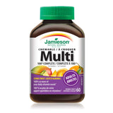 Etiqueta Jamieson muestra nutrientes clave para la salud diaria.