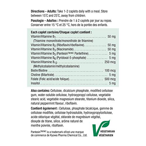 Jamieson Laboratories Complejo B50, sin alérgenos apto para dietas sin gluten ni lactosa