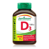 Jamieson Laboratories Vitamina D3 1000 UI, comprimidos: favorece la absorción de calcio.
