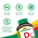 Jamieson Laboratories Vitamina D3 1000 UI, tabletas: fácil toma diaria.
