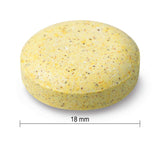 Tabletas masticables Jamieson para uso diario con sabor cítrico.
