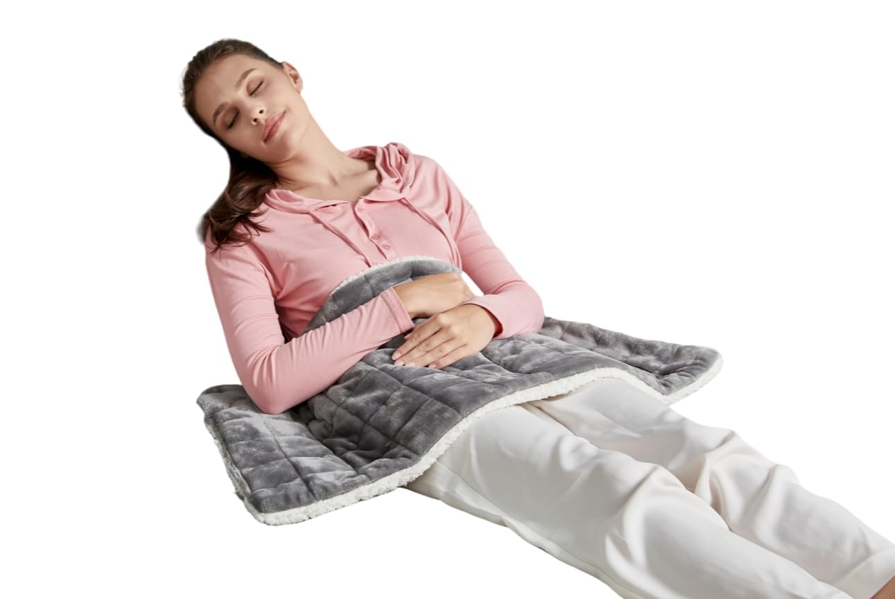 JAQUETEA almohadilla de calor pesable 17x33 para periodos, alivio potencial