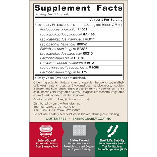 Jarro-Dophilus EPS Advanced, embalaje protector para estabilidad