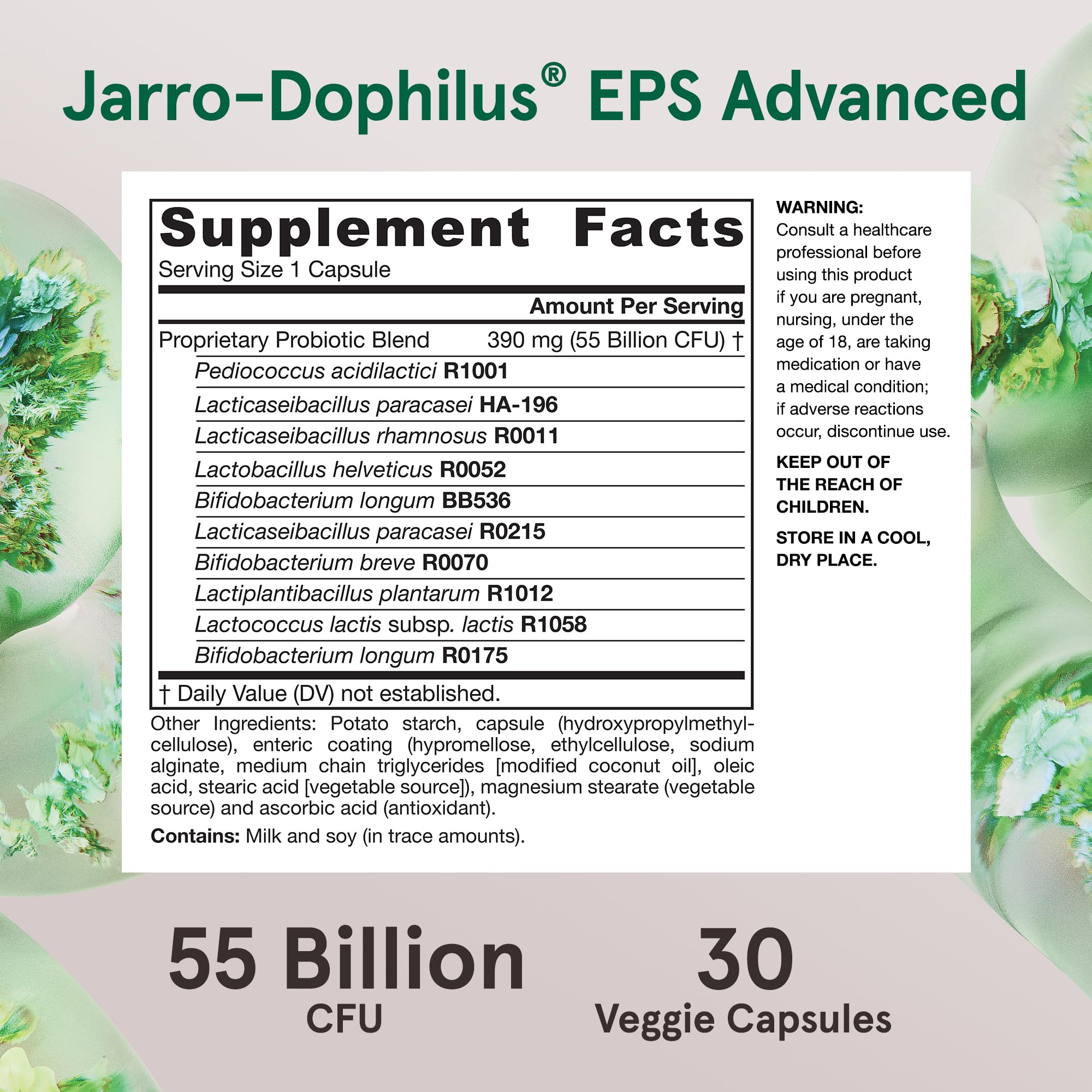 Jarro-Dophilus EPS Advanced, envase blister que protege la humedad