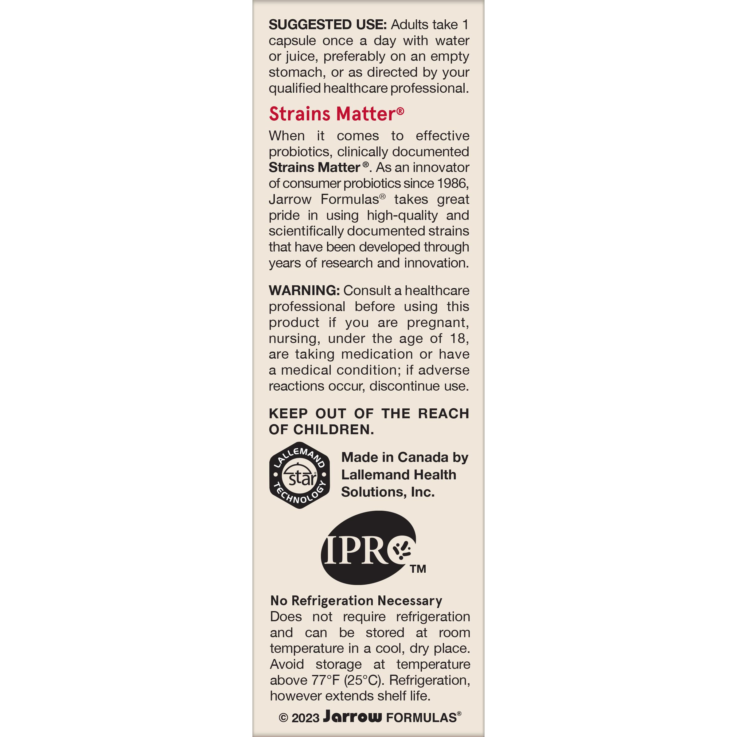 Jarro-Dophilus EPS Advanced, cápsulas vegetarianas para adultos