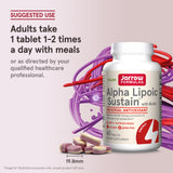 Uso diario de Alpha Lipoic Sustain con comidas.