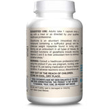 Envase de Jarrow Glutatión Reducido, libre de gluten y OGM.