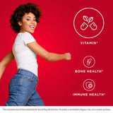 Etiqueta nutricional clara de Vitamina D3 de Jarrow Formulas