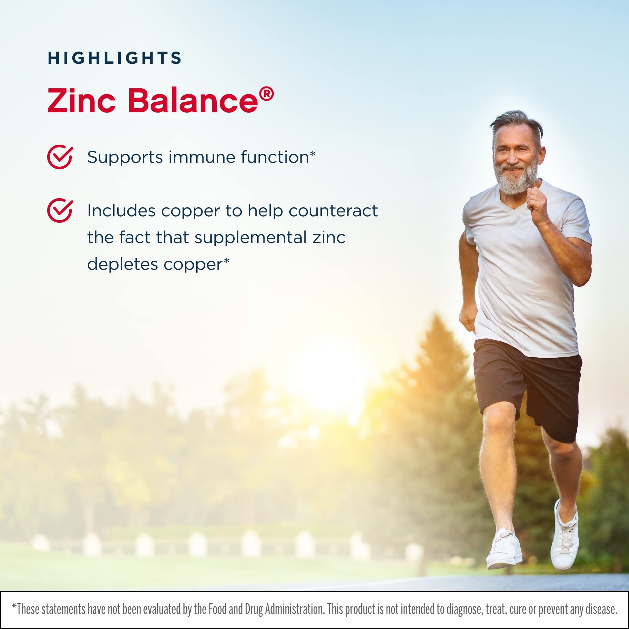 Zinc Balance de Jarrow Formulas: cobre y zinc para equilibrio nutricional.