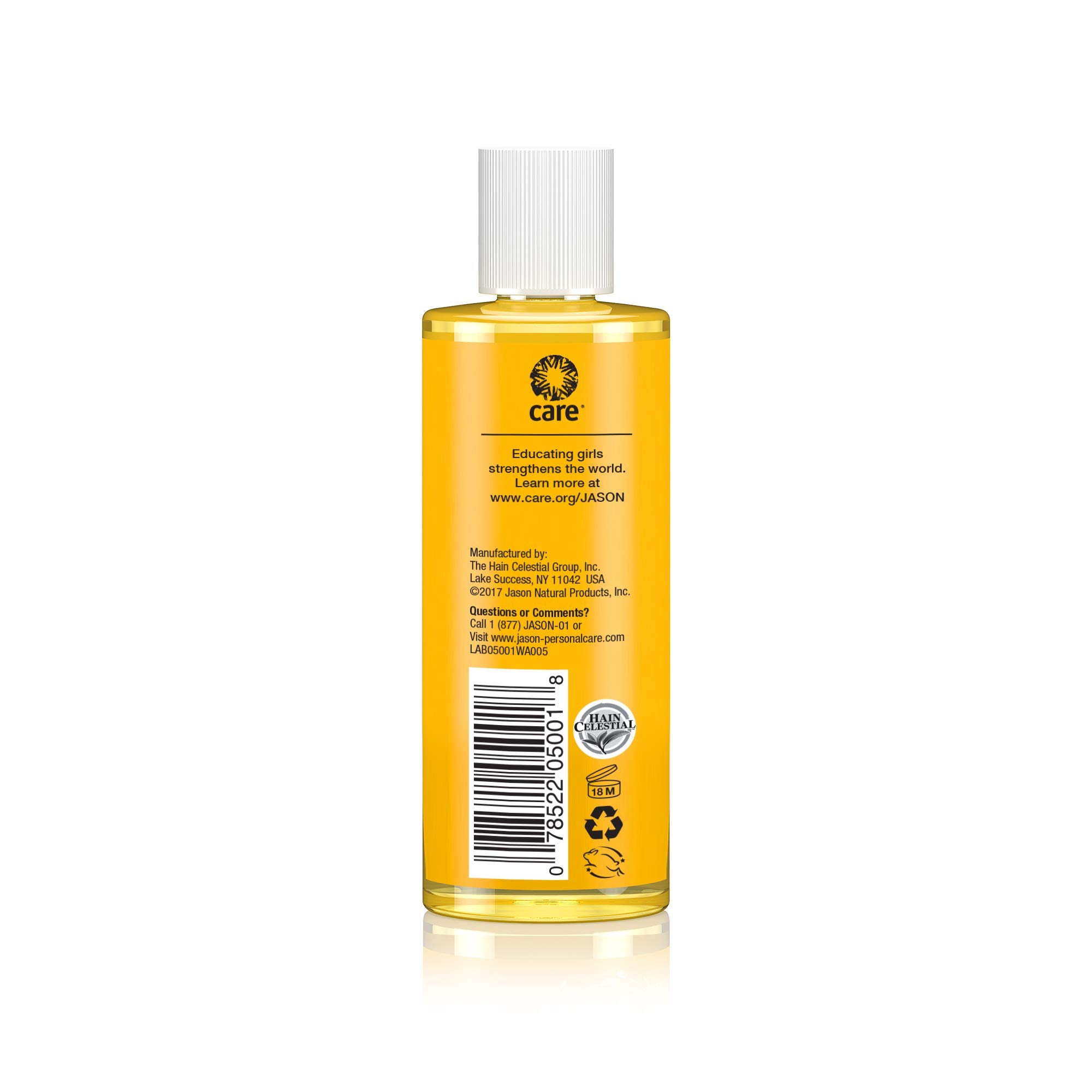 JASON Vitamin E 5000 UI, ingredientes naturales para hidratación suave.