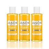 Masaje corporal con JASON Vitamin E 5000 UI para piel suave.