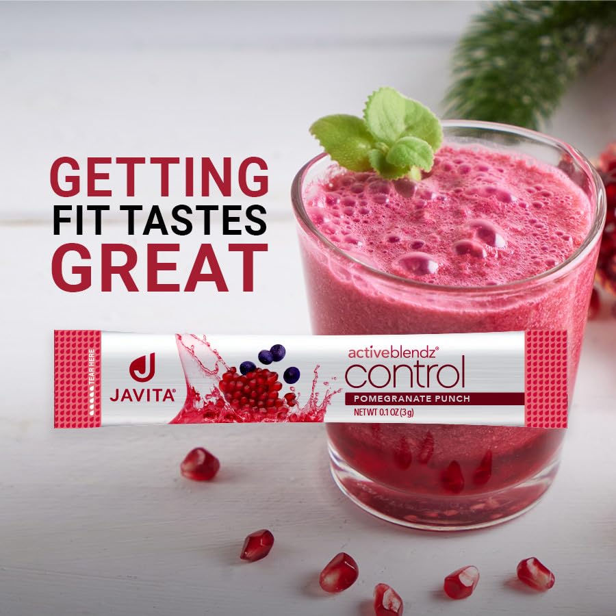 Javita ActiveBlendz Control, ayuda a hidratar y controlar antojos durante el día.