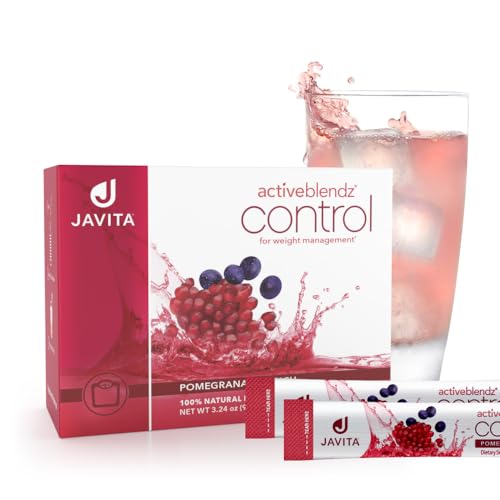 Javita ActiveBlendz Control, envase con 24 palitos, inicio de la rutina diaria.