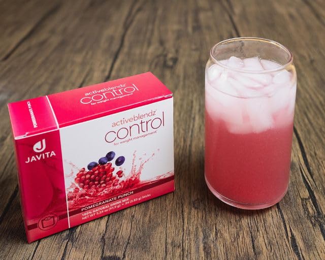 Javita ActiveBlendz Control, formato compacto para llevar en viajes.