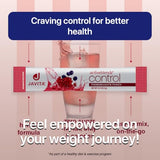 Javita ActiveBlendz Control, palito que se disuelve rápidamente en agua para beber.