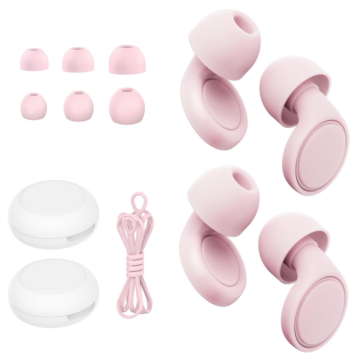 Tapones Jayine para dormir suaves crean descanso cómodo sin interrupciones.
