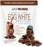 JAYROBB chocolate proteina empacado en caja de 24 onzas para batidos