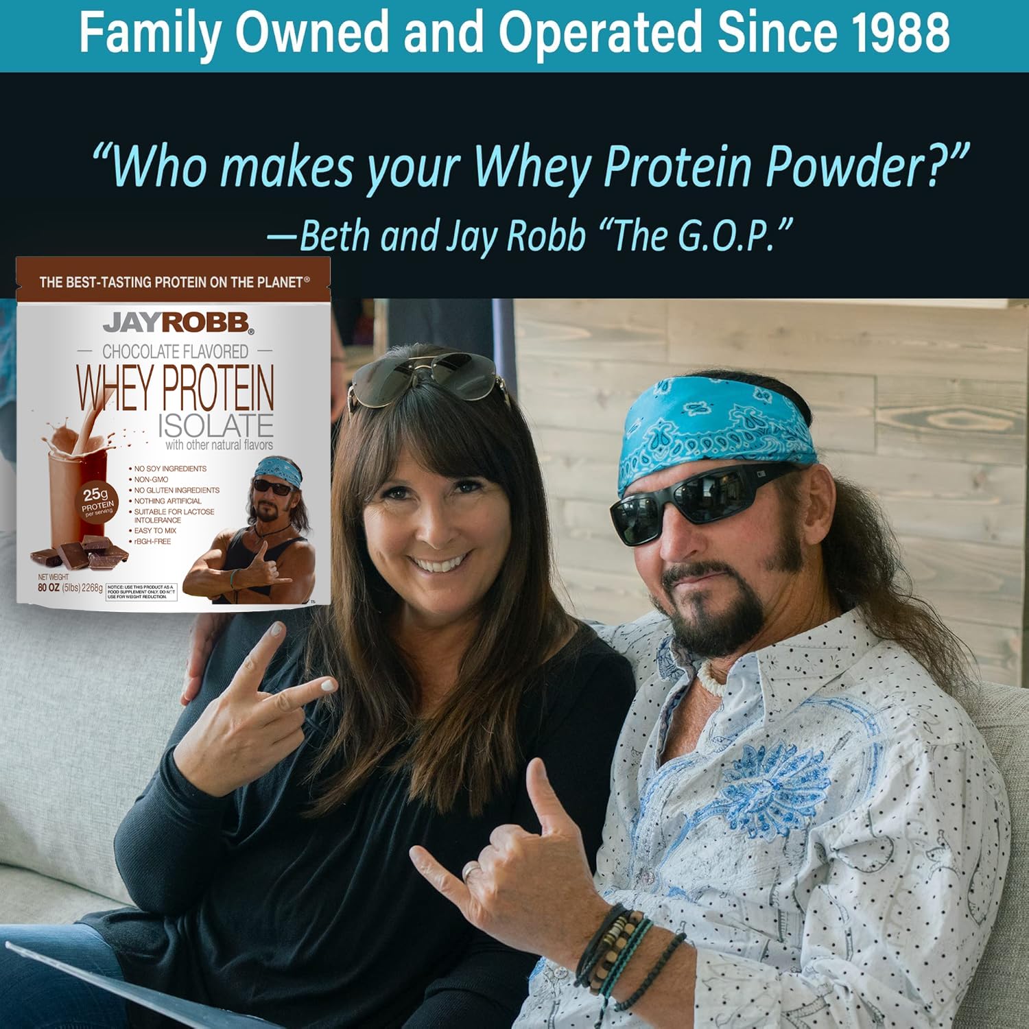 JAYROBB Whey Protein Chocolate, opción ideal para desayunos rápidos y snacks