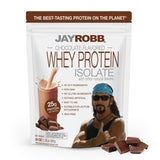 Jay Robb Proteína de Suero Chocolate empaquetaje con alta pureza para recuperación muscular