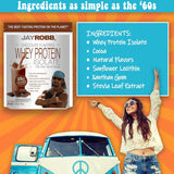 Ingredientes clave de Jay Robb Whey Protein Chocolate para una nutrición equilibrada