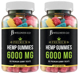 JB Wellness Co gominolas canamo en botella, ideal para relajación diaria.