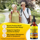JB Wellness Co gotas de ashwagandha para apoyo de bienestar diario