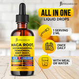 JB Wellness Co gotas de ortiga con minerales para nutrición natural