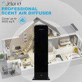 JCLOUD: diseño negro de piso, elegante y discreto.