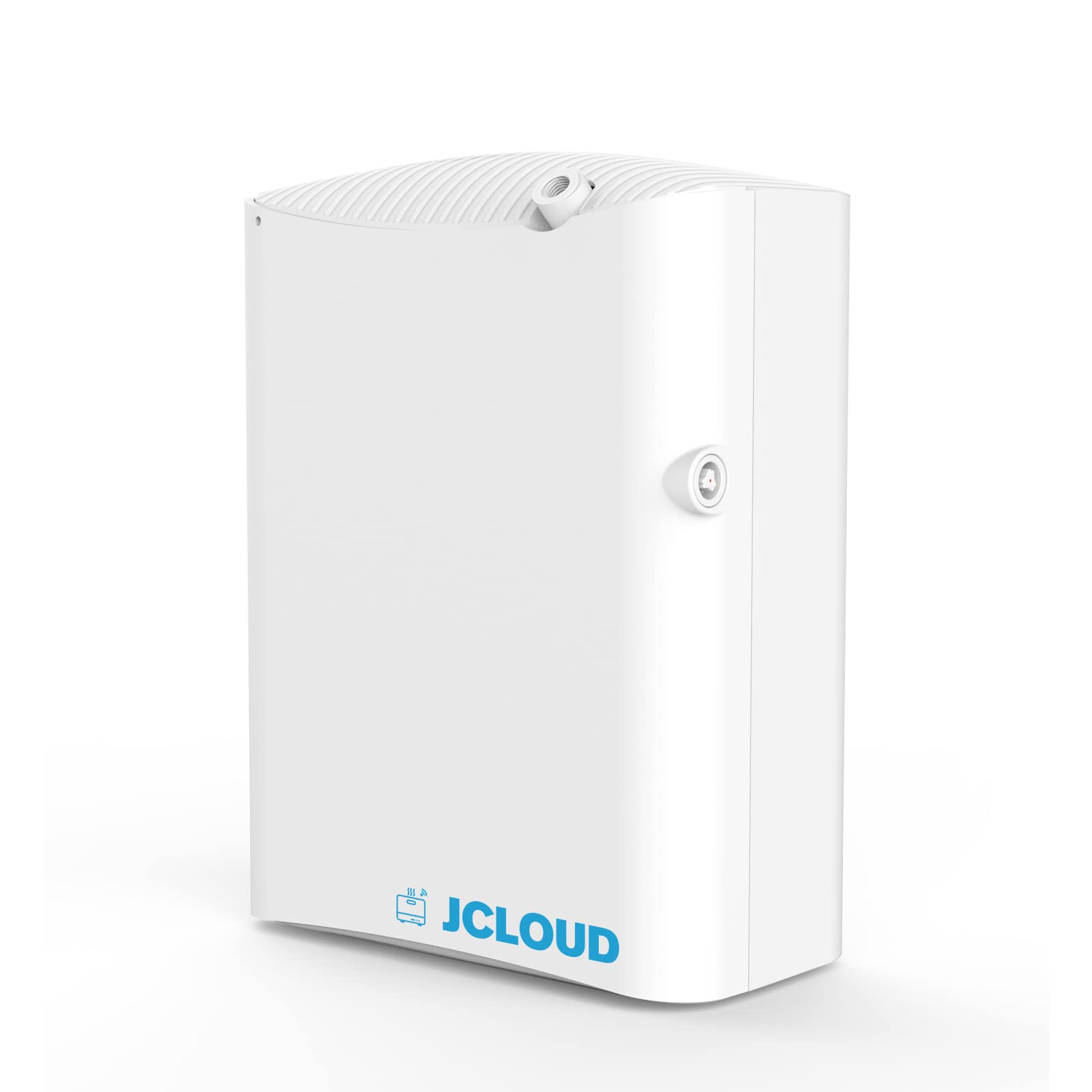 JCLOUD: difusor-aire-inteligente-pro en uso para ambientes amplios y fragancias duraderas.
