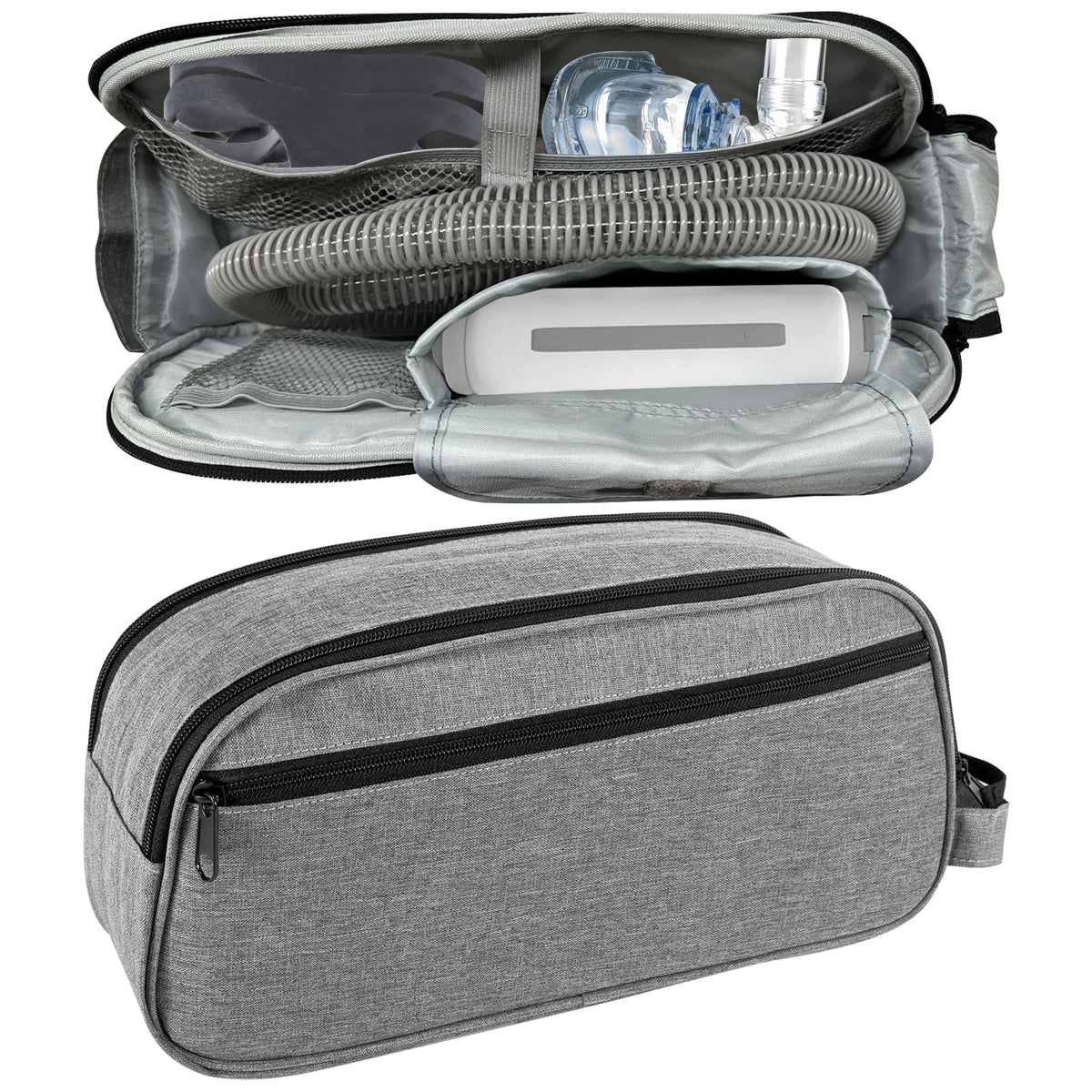  JDVBDNK bolsa CPAP AirMini vista frontal protege y organiza el equipo