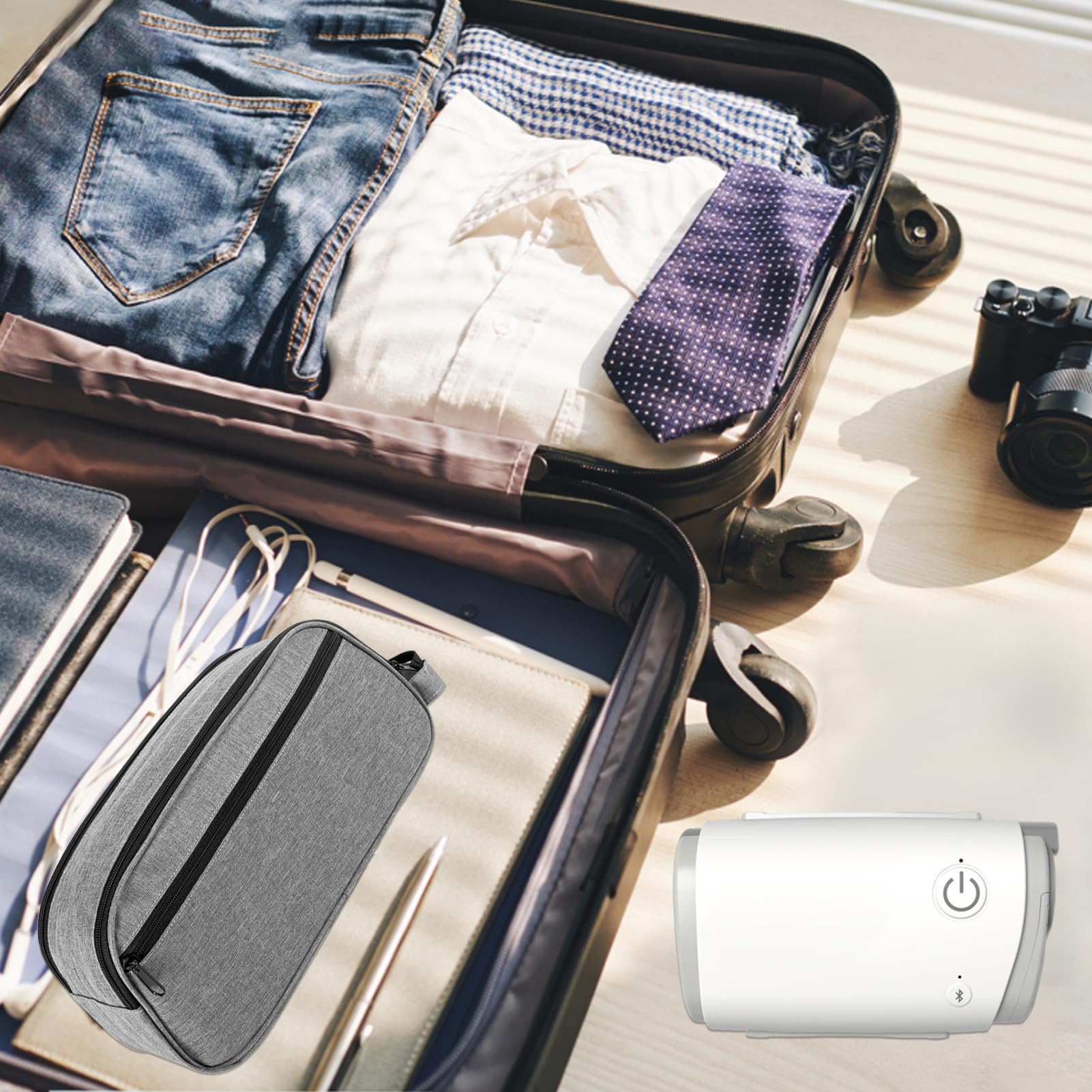 JDVBDNK compatibilidad amplia para CPAP y accesorios de viaje