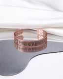 Jecanori brazalete de cobre apto piel sensible.