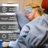 Mascaras Jecery para viajar, ideales para dormir durante vuelos o tren