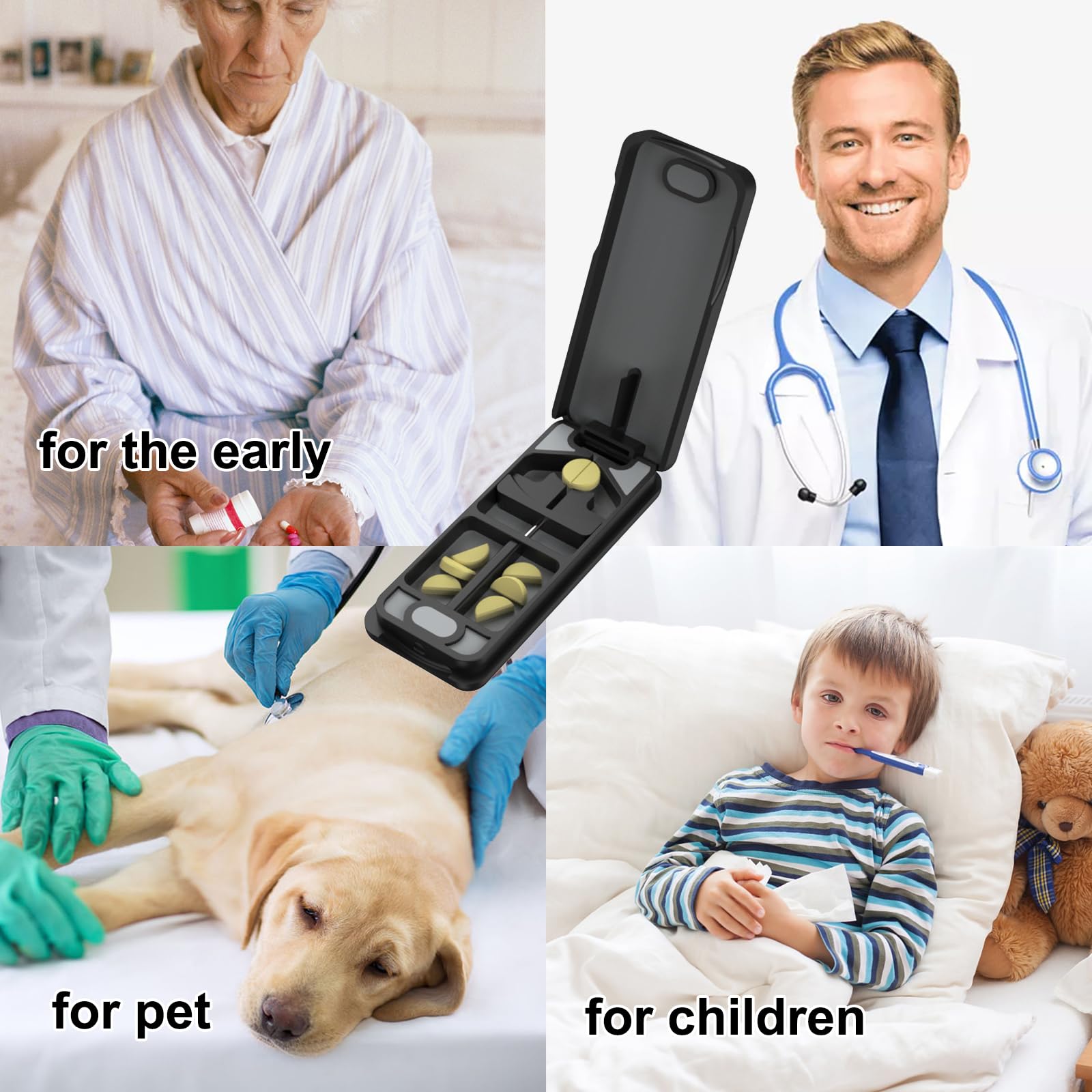 Uso seguro y cómodo para mayores, niños y mascotas.