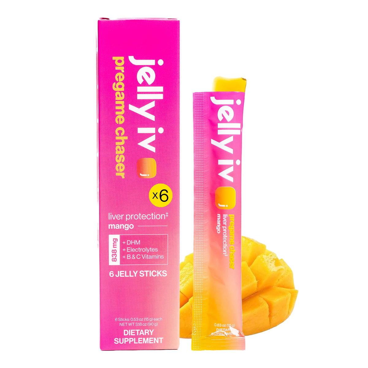 Jelly IV botella vertida para apoyo matutino tras beber