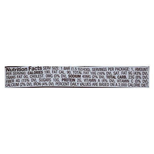 Jennies Goji Moji Coco Bar empaquetada, opción sin cacahuates para meriendas.