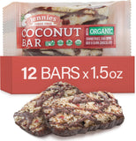 Jennies Goji Moji Coco Bar frontal, snack energizante para cualquier momento.