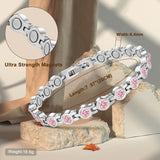 Pulsera JEROOT con 19 imanes de neodimio visibles para potencia diaria