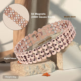 Pulsera magnética JEROOT con ajuste doble para adaptar la talla.