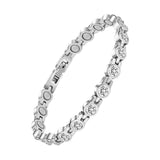 Pulsera magnética JEROOT para mujer con ajuste profesional, comodidad diaria.