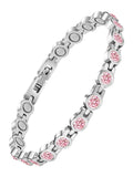 Pulsera magnética JEROOT: primer plano para uso diario y estilo femenino
