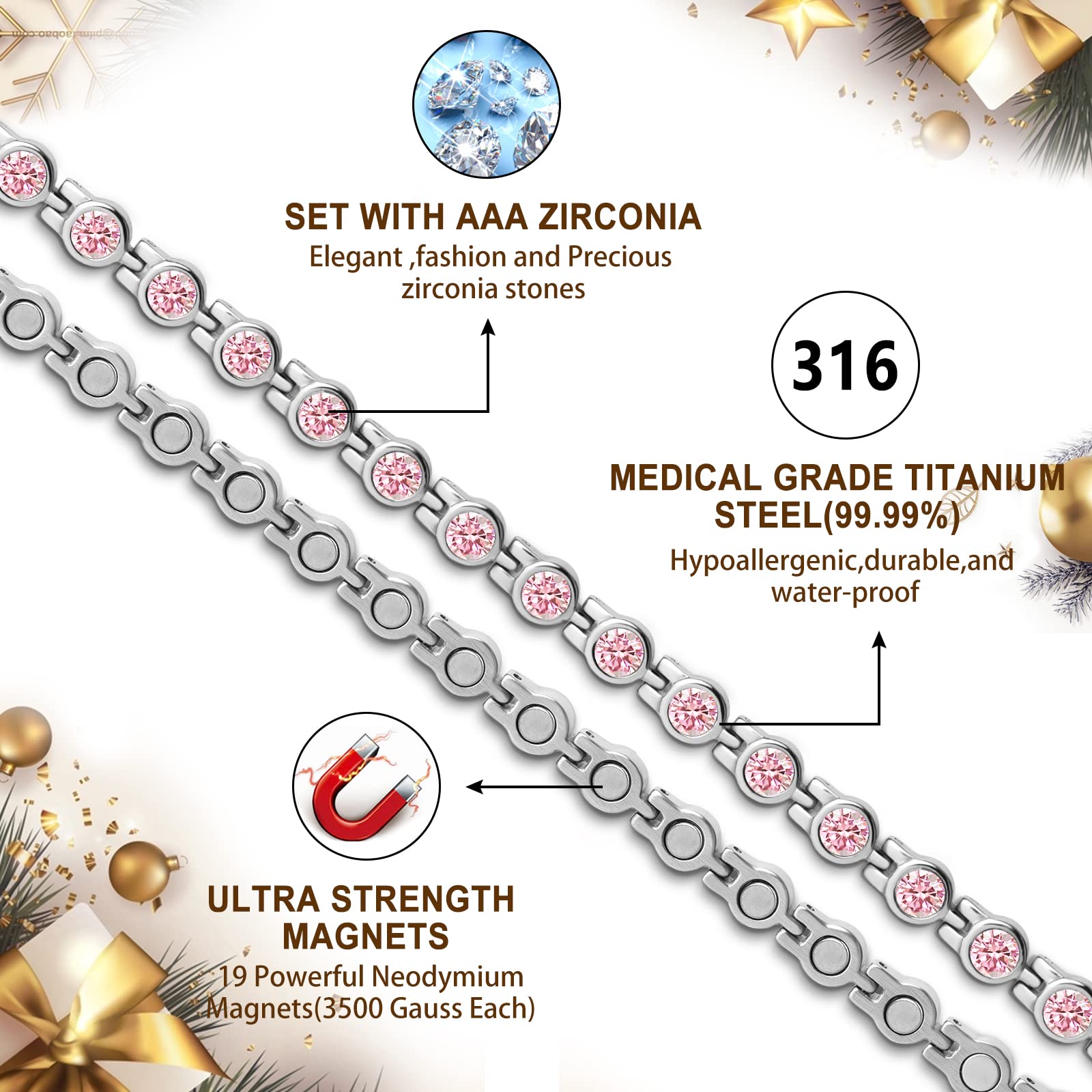 JEROOT zirconia cúbica brilla como diamante ante la luz