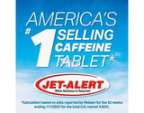 Jet-Alert doble-fuerza caja promocional mostrada para ahorro y conveniencia.