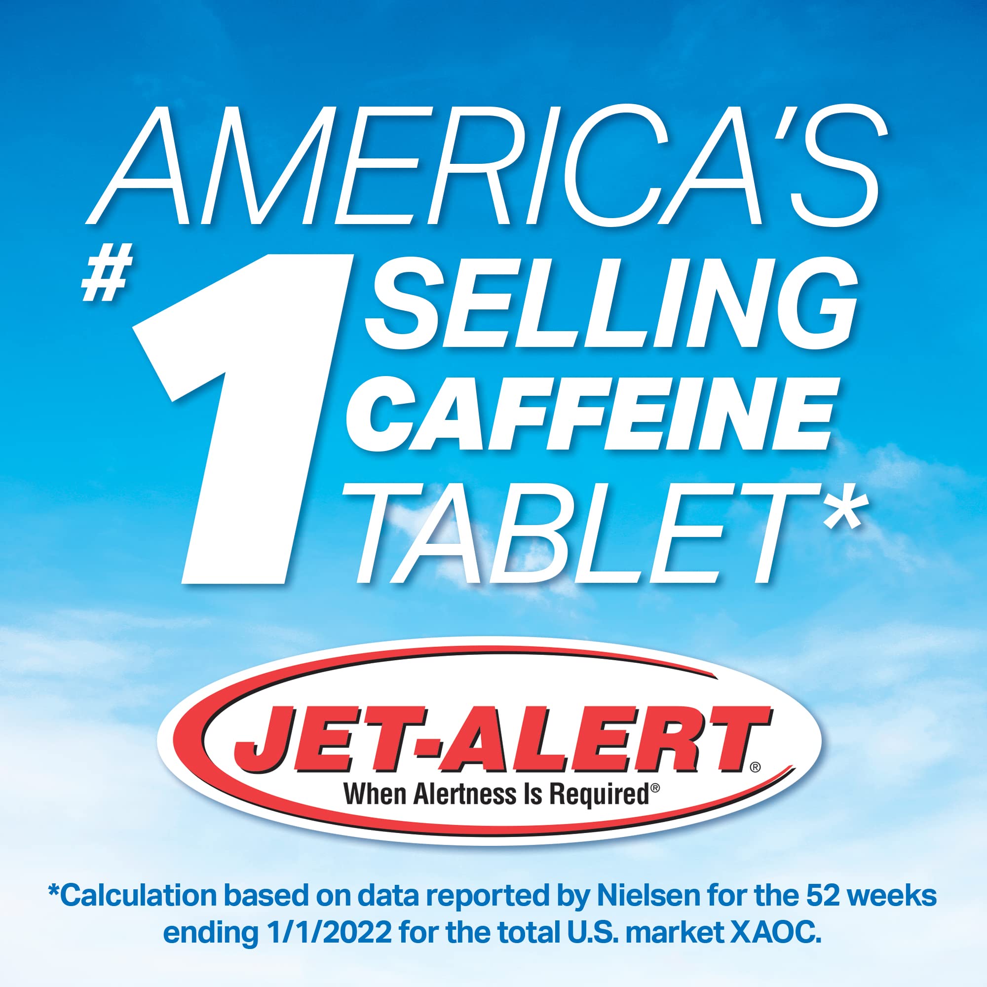 Jet-Alert estudio y concentración con cafeína 100 mg